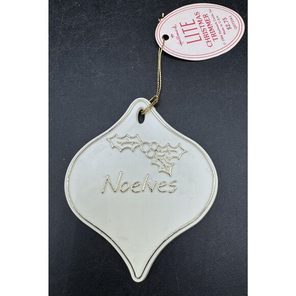 New 1982 Hallmark QHT534-1 Lite Christmas Trimmer Tree Ornament NO ELVES Rare 6D - Picture 4 of 8